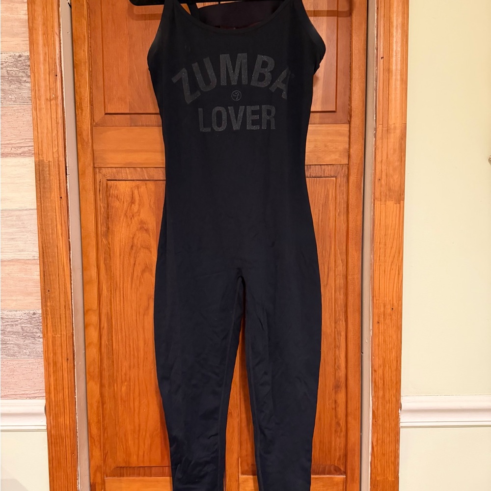 Black Zumba Lover Jumpsuit